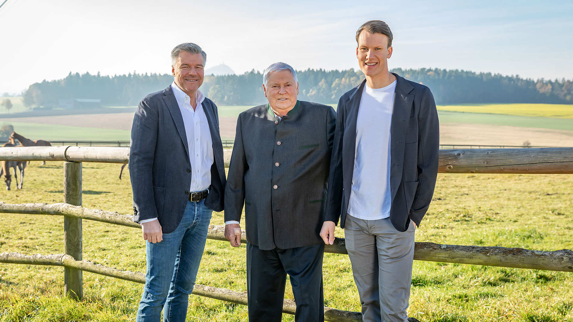 Michael Ponnath, Max Ponnath II und Max Ponnath III