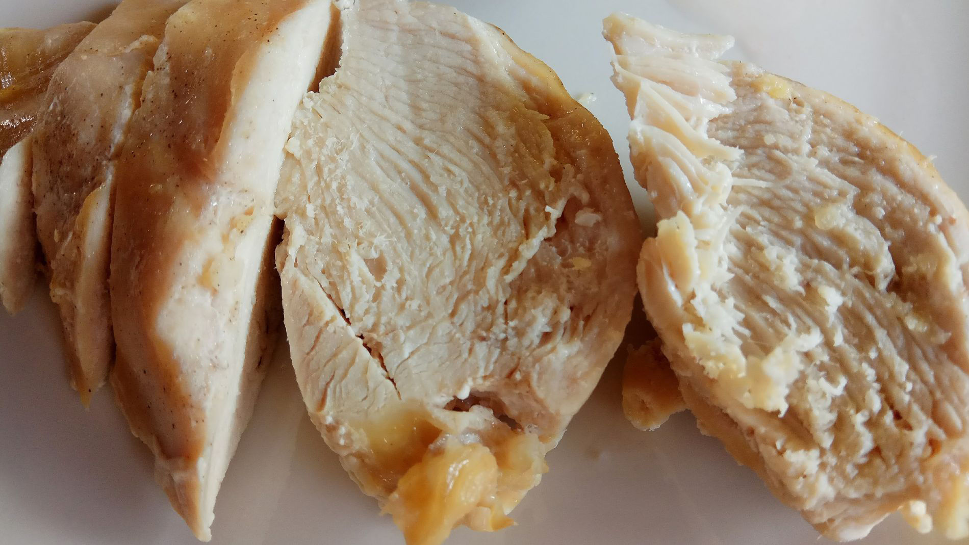 Gebratenes Hühnerfleisch