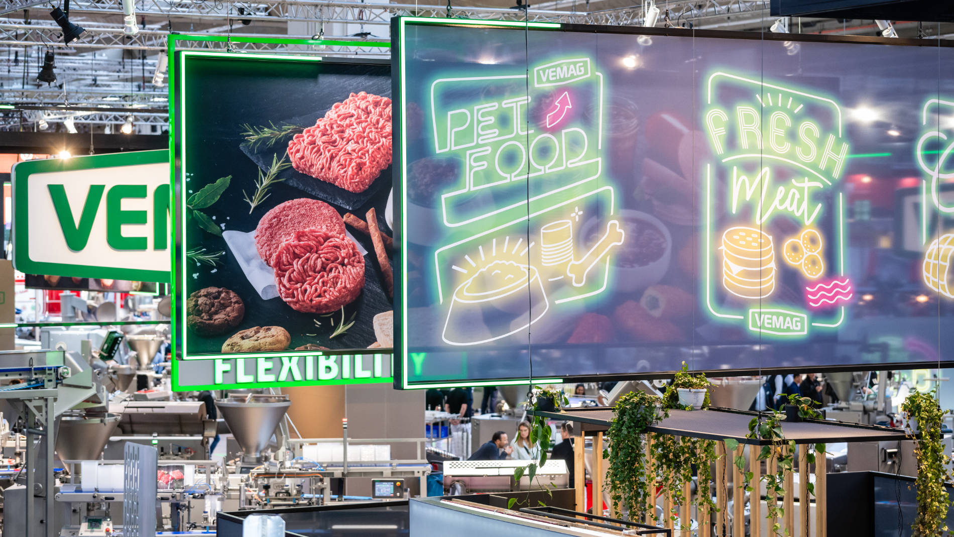 Halle mit dem Thema Tierfutter auf der IFFA 2025