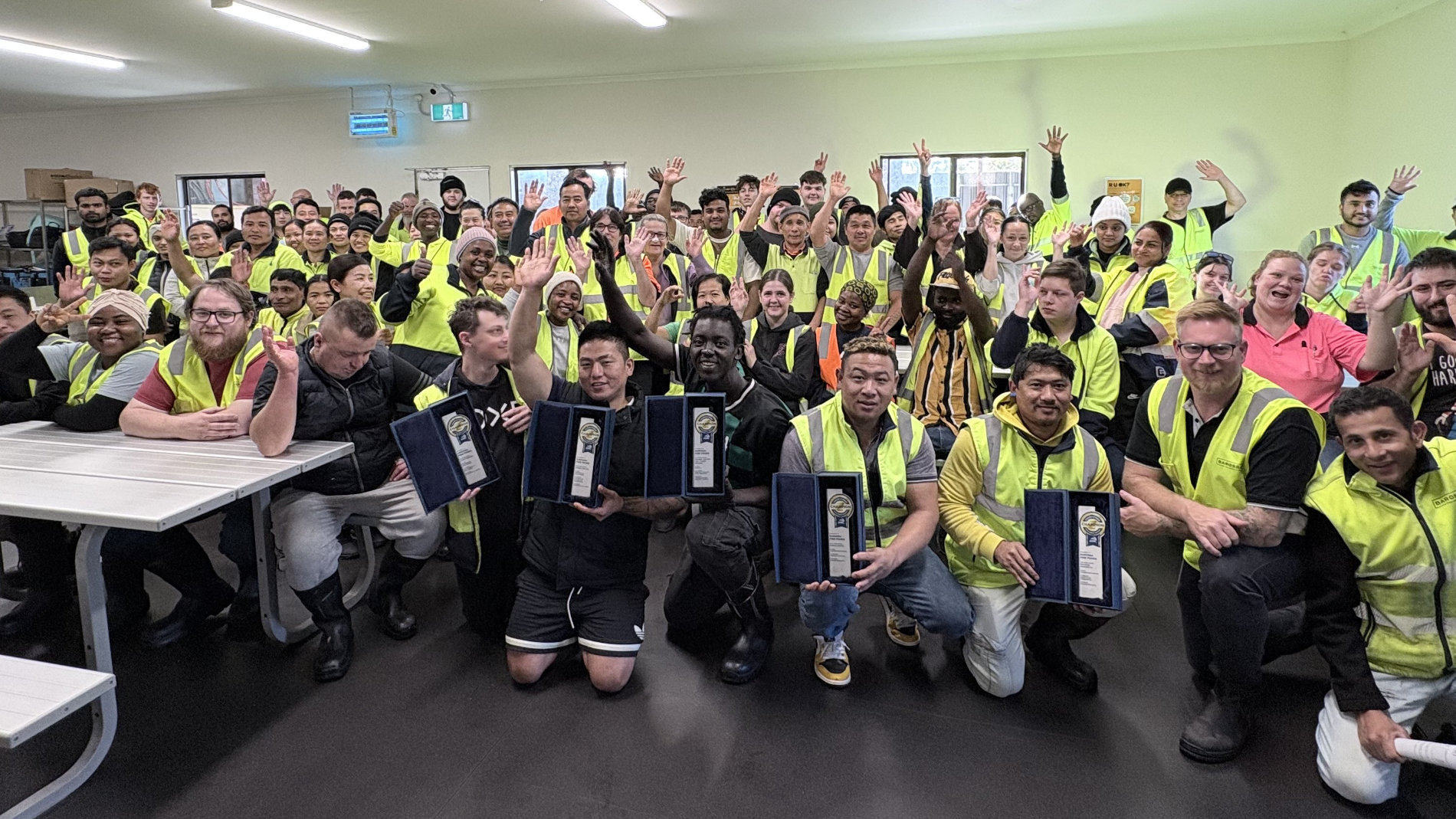 Participants in the ‘Australian Charcuterie Excellence Awards (ACEA)’