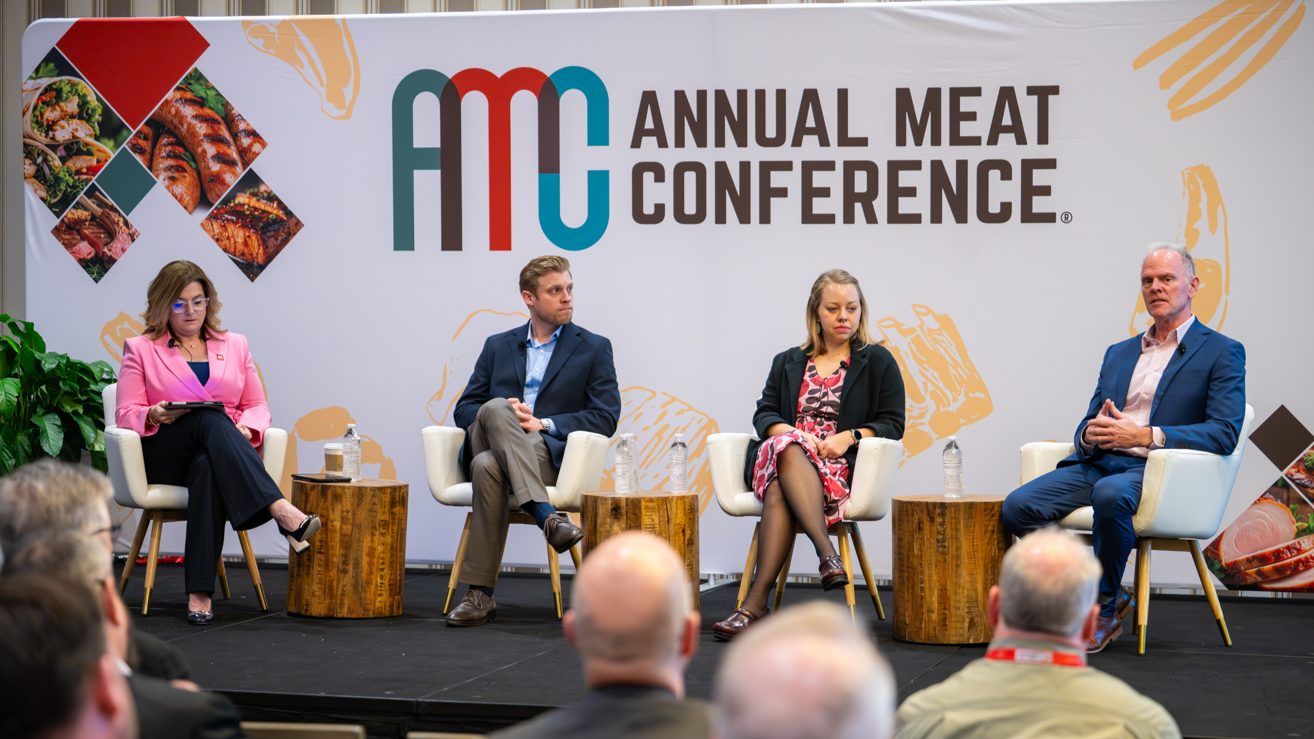 Four experts are taking part in a panel discussion at the Annual Meat Conference