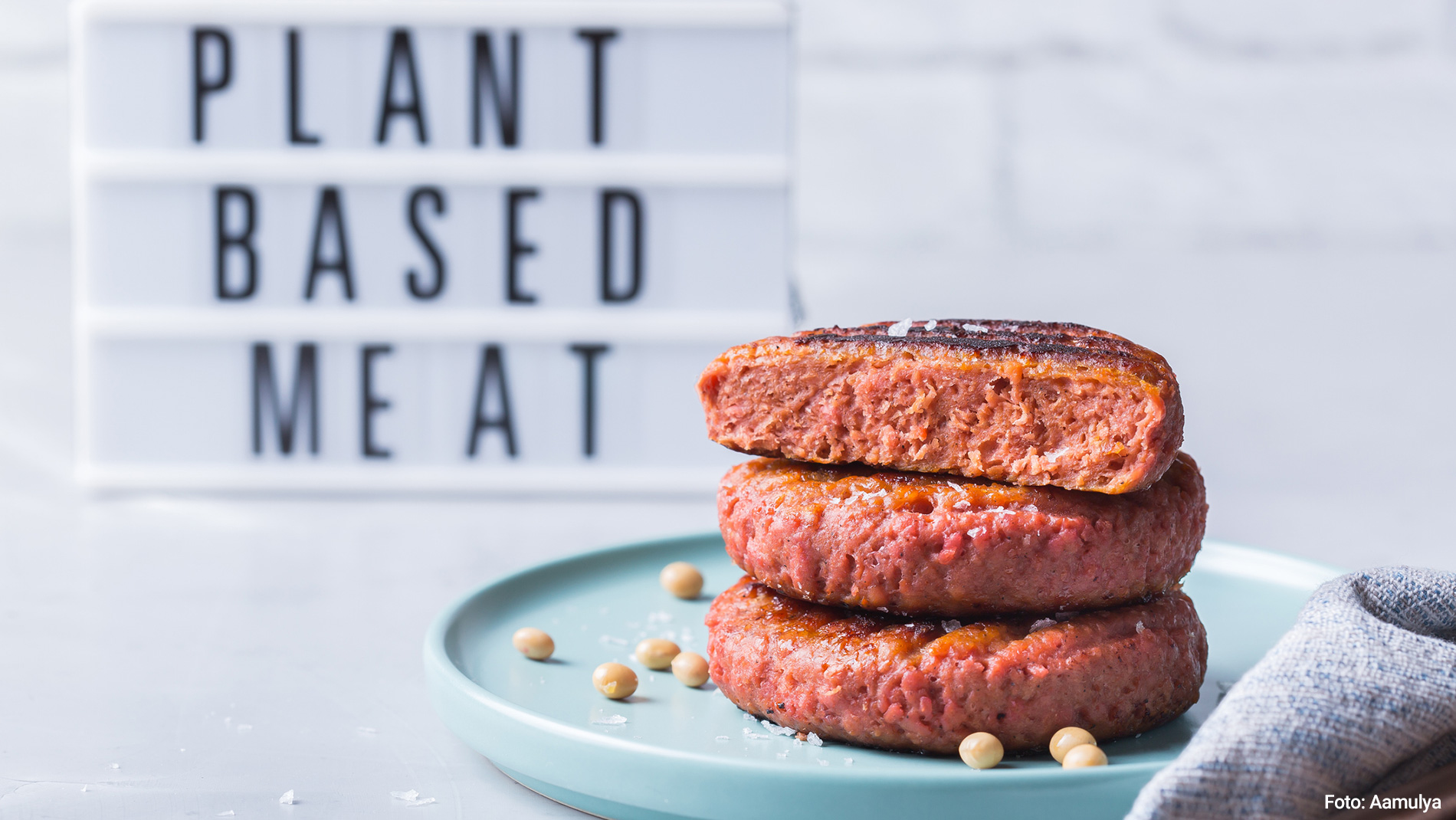 Plant-Based-Meat on a plate